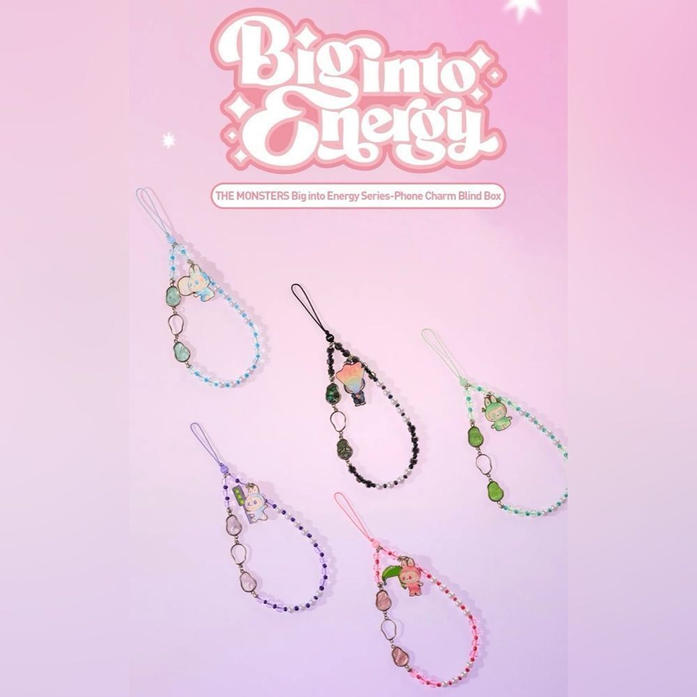 Big into energy phone charm